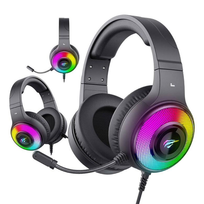 Havit H2042d-B RGB gaming fejhallgató Havit H2042d-B RGB gaming fejhallgató