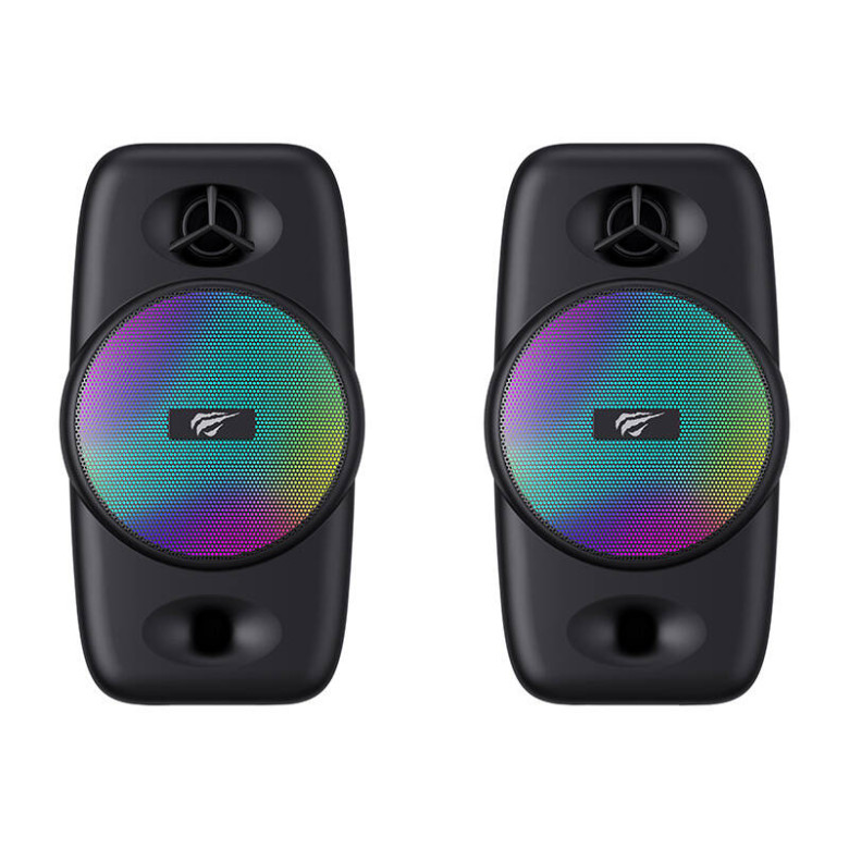 Havit SK213 Számítógépes hangszórók 2.0 Bluetooth RGB Havit SK213 Számítógépes hangszórók 2.0 Bluetooth RGB