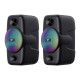 Havit SK213 Számítógépes hangszórók 2.0 Bluetooth RGB Havit SK213 Számítógépes hangszórók 2.0 Bluetooth RGB