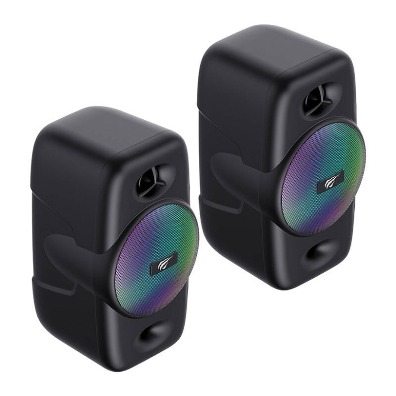 Havit SK213 Számítógépes hangszórók 2.0 Bluetooth RGB Havit SK213 Számítógépes hangszórók 2.0 Bluetooth RGB