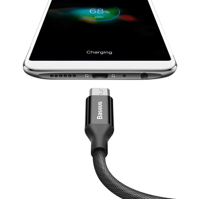 Baseus Yiven USB - Micro-USB kábel, 1,5 m, 2A (fekete) Baseus Yiven USB - Micro-USB kábel, 1,5 m, 2A (fekete)