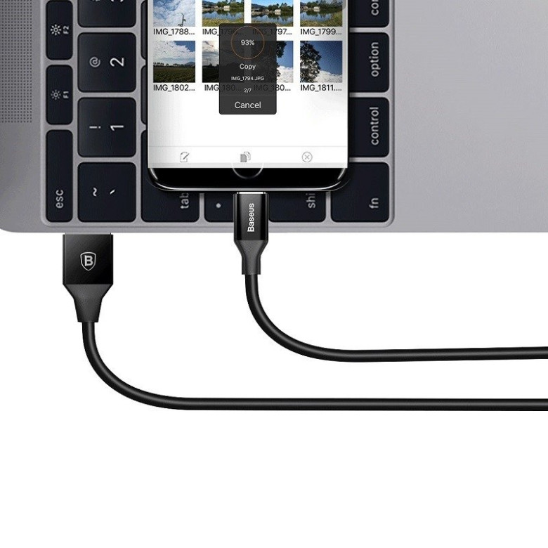 Baseus Yiven USB - Micro-USB kábel, 1,5 m, 2A (fekete) Baseus Yiven USB - Micro-USB kábel, 1,5 m, 2A (fekete)