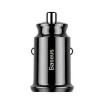 Baseus Grain 2x USB 5V 3.1A autós töltő (fekete)