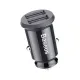 Baseus Grain 2x USB 5V 3.1A autós töltő (fekete)