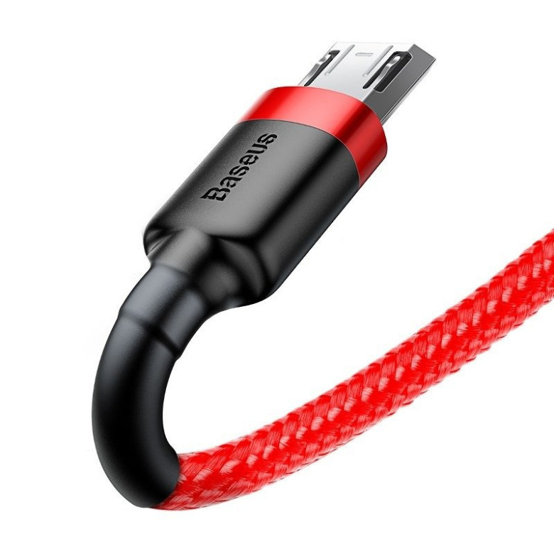 Baseus Cafule USB-Micro-USB kábel, 1.5A, 2 m (piros) Baseus Cafule USB-Micro-USB kábel, 1.5A, 2 m (piros)