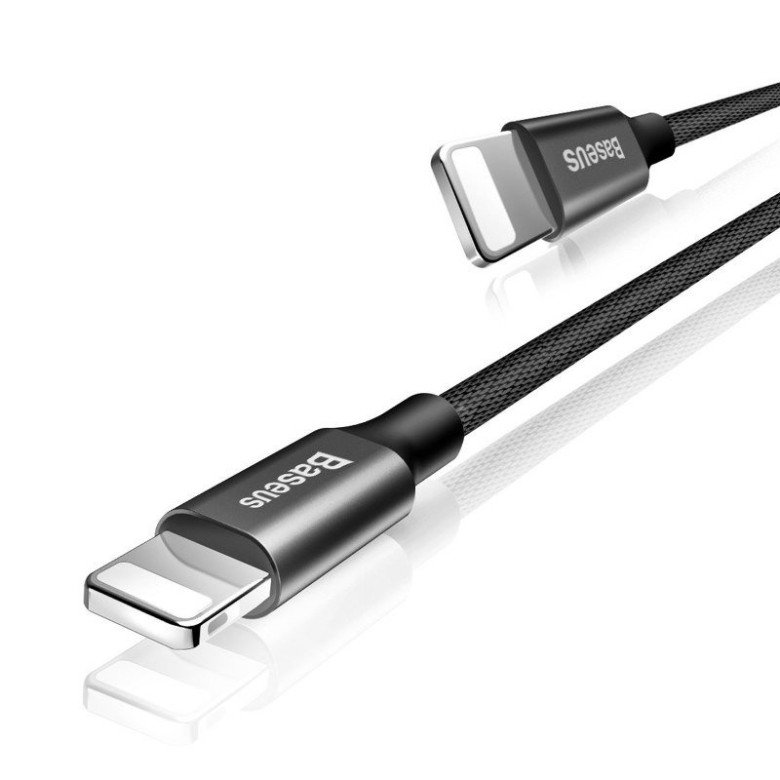 Baseus Yiven Lightning 1,2m 2A kábel - (fekete) Baseus Yiven Lightning 1,2m 2A kábel - (fekete)