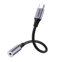 USB-C audio adapter a 3,5 mm-es mini jack UGREEN csatlakozóhoz USB-C audio adapter a 3,5 mm-es mini jack UGREEN csatlakozóhoz