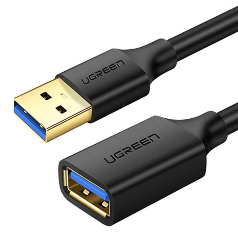 UGREEN USB 3.0 hosszabbító kábel 3 m (fekete) UGREEN USB 3.0 hosszabbító kábel 3 m (fekete)