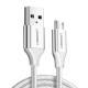 UGREEN USB-Micro USB kábel, QC 3.0, 2.4A, 2m (fehér) UGREEN USB-Micro USB kábel, QC 3.0, 2.4A, 2m (fehér)
