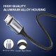 UGREEN USB-Micro USB kábel, QC 3.0, 2.4A, 2m (fehér) UGREEN USB-Micro USB kábel, QC 3.0, 2.4A, 2m (fehér)