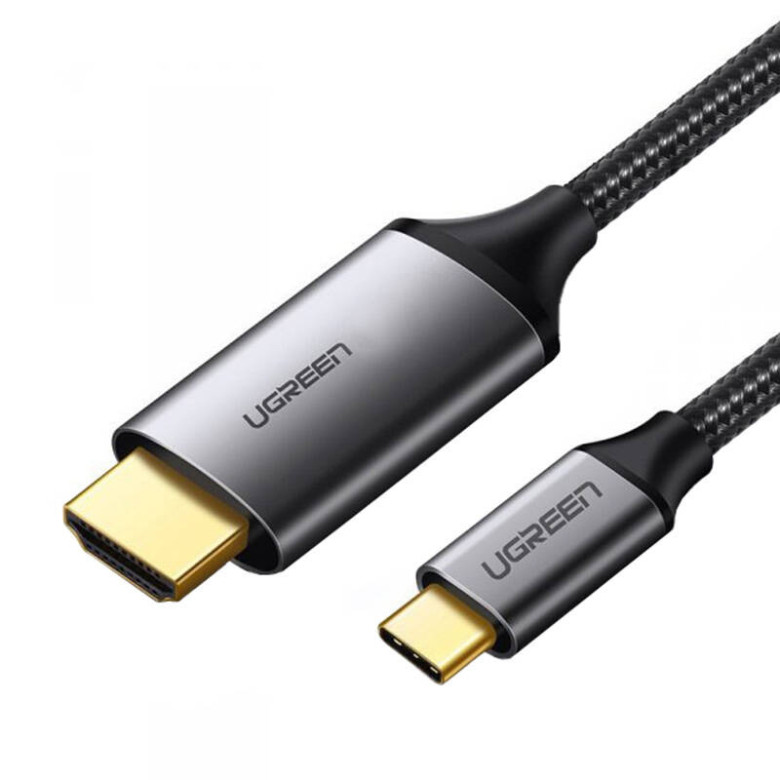 UGREEN MM142 4K UHD USB-C–HDMI kábel, 1,5 m (fekete)