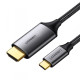 UGREEN MM142 4K UHD USB-C–HDMI kábel, 1,5 m (fekete)