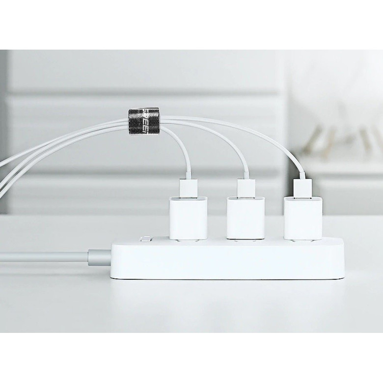 UGREEN LP124 Kábelrendező (tépőzáras) ,2 m (fekete)