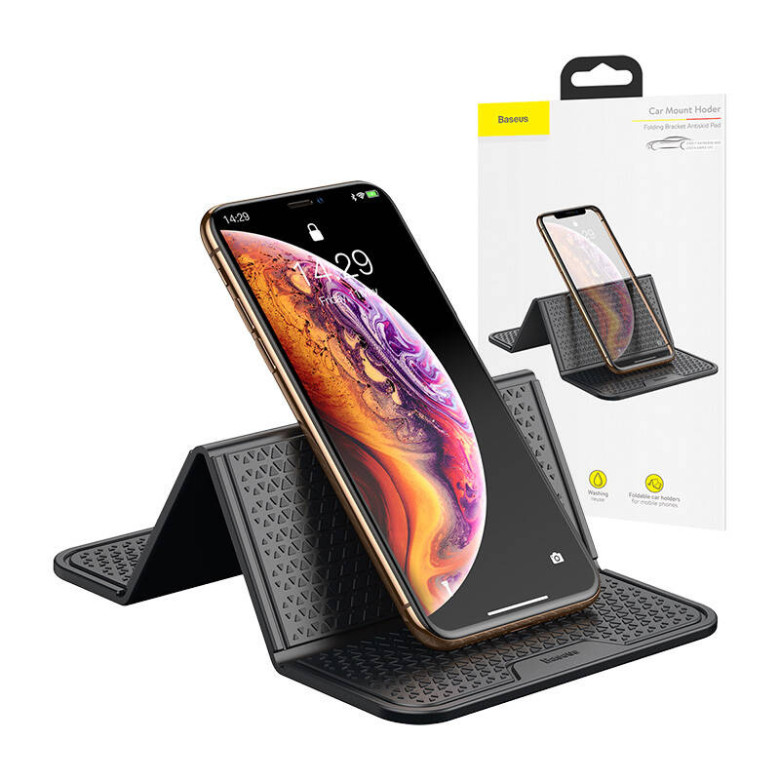 Baseus telefontartó gélpárna (fekete) Baseus telefontartó gélpárna (fekete)