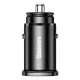 Baseus Square PPS QC4.0 / PD3.0 5A 30W autós töltő (fekete)