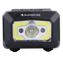 Fejlámpa Superfire X30 – 340 lm, USB, 5 mód, 130 m Fejlámpa Superfire X30 – 340 lm, USB, 5 mód, 130 m