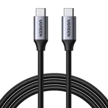UGREEN USB-C–USB-C 3.1 PD kábel, 60 W, 1,5 m  (fekete)