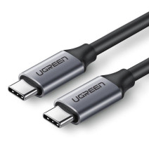 UGREEN USB-C–USB-C 3.1 PD kábel, 60 W, 1,5 m  (fekete)