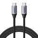 UGREEN USB-C–USB-C 3.1 PD kábel, 60 W, 1,5 m  (fekete)