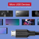 UGREEN USB-Micro USB kábel, QC 3.0, 2.4A, 1m (fehér) UGREEN USB-Micro USB kábel, QC 3.0, 2.4A, 1m (fehér)