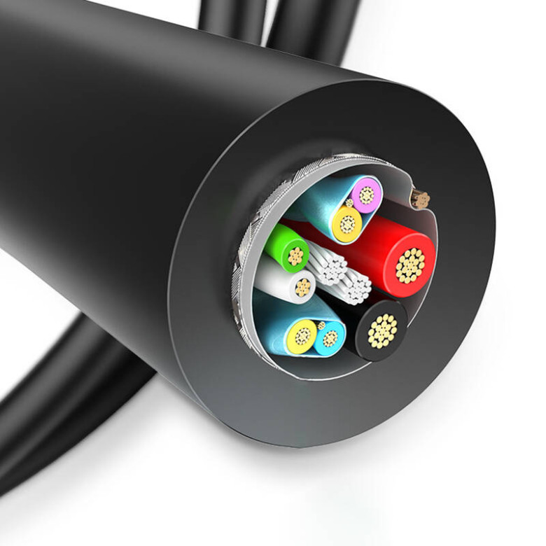 UGREEN USB és USB-C 3.0 kábel, 1m (fekete) UGREEN USB és USB-C 3.0 kábel, 1m (fekete)