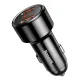 Baseus Magic 2x USB autós töltő, QC 3.0, 45W (fekete) Baseus Magic 2x USB autós töltő, QC 3.0, 45W (fekete)
