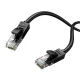 UGREEN Ethernet RJ45 Rounded Network kábel, Cat.6, UTP, 1 m (fekete) UGREEN Ethernet RJ45 Rounded Network kábel, Cat.6, UTP, 1 m (fekete)