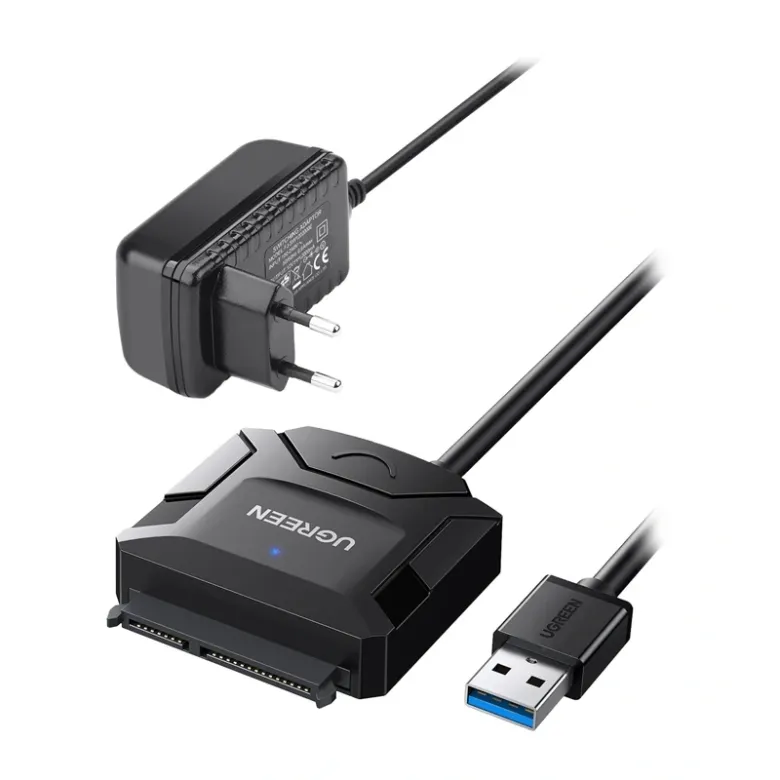 UGREEN USB 3.0 - SATA adapter 2,5 / 3,5 (fekete)