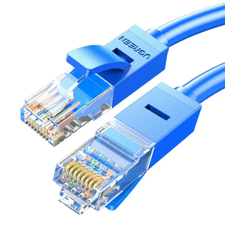 UGREEN Ethernet RJ45 Rounded Network Cable, Cat.6, UTP, 2m (Blue)