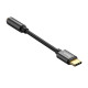Baseus L54 USB-C audioadapter + 3,5 mm-es mini jack (fekete)