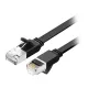 UGREEN Cat 6 UTP Flat Ethernet RJ45 Cable Pure Copper 1m black