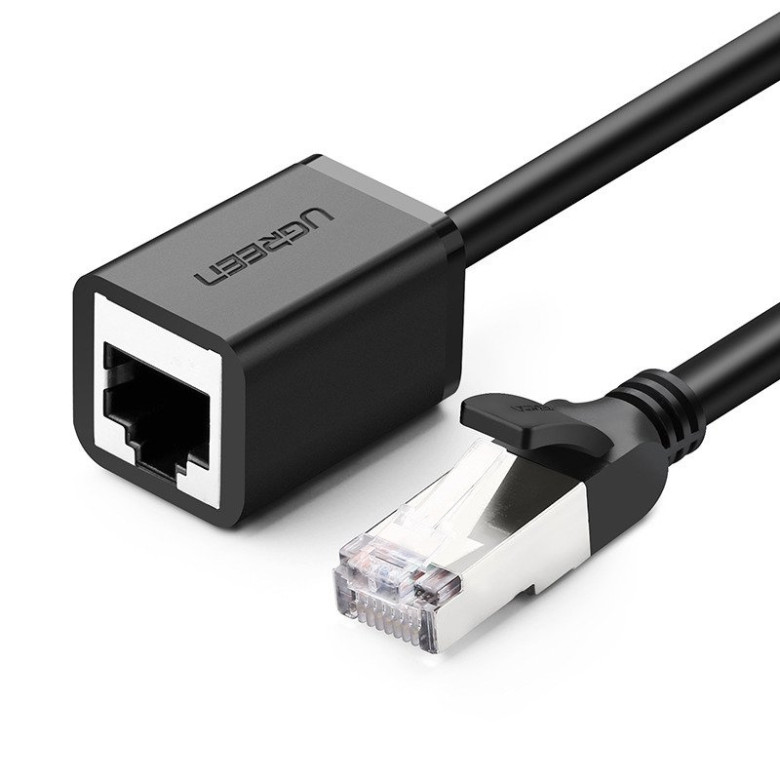 UGREEN Ethernet hosszabbító kábel RJ45, Cat. 6, FTP, fém dugóval, 3m (fekete) UGREEN Ethernet hosszabbító kábel RJ45, Cat. 6, FTP, fém dugóval, 3m (fekete)