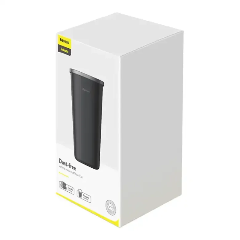 Baseus autós szemetes, 800ml (fekete) Baseus autós szemetes, 800ml (fekete)