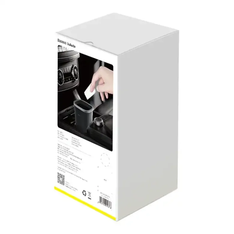 Baseus autós szemetes, 800ml (fekete) Baseus autós szemetes, 800ml (fekete)