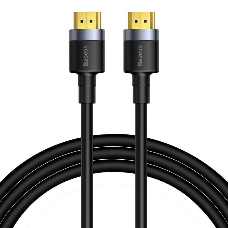 Baseus Cafule HDMI 2.0 kábel, 4K, 3D, 2 m (fekete-szürke) Baseus Cafule HDMI 2.0 kábel, 4K, 3D, 2 m (fekete-szürke)