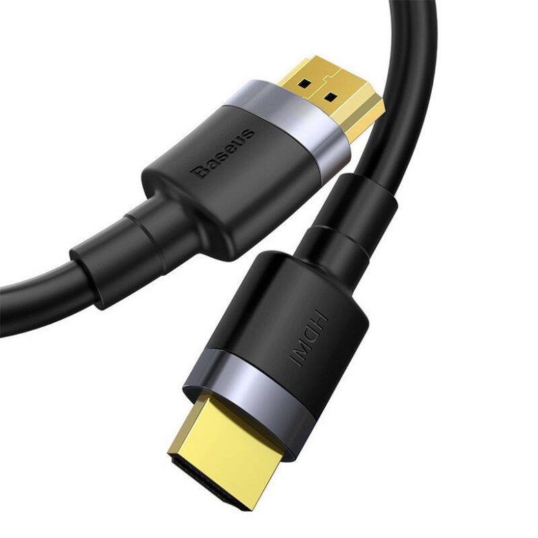 Baseus Cafule HDMI 2.0 kábel, 4K, 3D, 2 m (fekete-szürke) Baseus Cafule HDMI 2.0 kábel, 4K, 3D, 2 m (fekete-szürke)