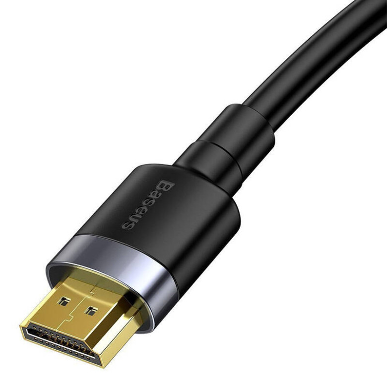 Baseus Cafule HDMI 2.0 kábel, 4K, 3D, 2 m (fekete-szürke) Baseus Cafule HDMI 2.0 kábel, 4K, 3D, 2 m (fekete-szürke)