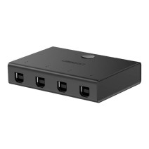 UGREEN 30345 USB 2.0 2x1 USB KVM kapcsoló (fekete) UGREEN 30345 USB 2.0 2x1 USB KVM kapcsoló (fekete)