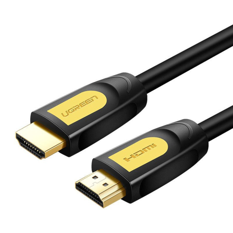 Kabel HDMI 2.0 UGREEN HD101, 4K 60Hz, 5m (czarno-żółty)