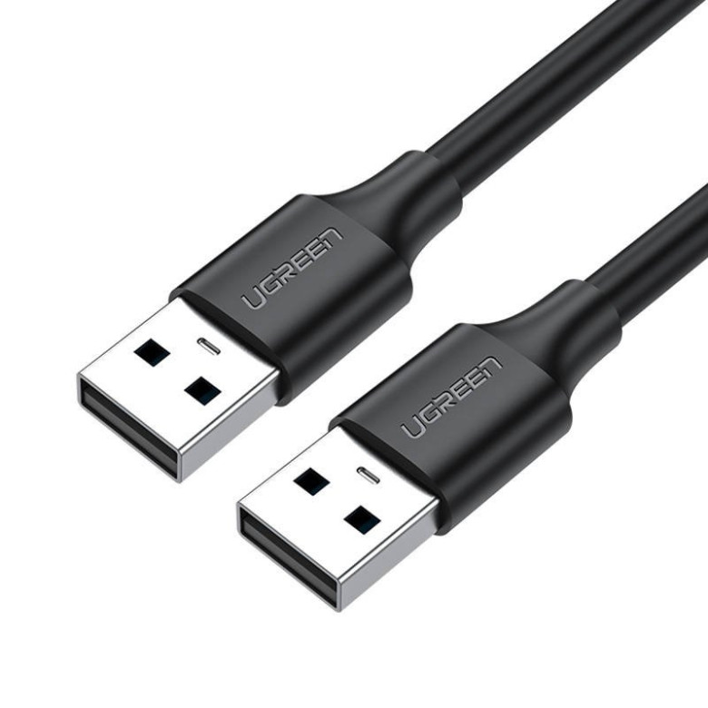 UGREEN US102 USB 2.0 MM kábel, 2 m (fekete)