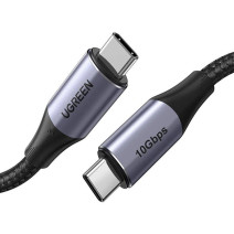 UGREEN US355 USB-C 3.1 Gen.2 kábel ,PD 3.1, 5A, 100W, 4K, 10Gbps, 1m (fekete) UGREEN US355 USB-C 3.1 Gen.2 kábel ,PD 3.1, 5A, 100W, 4K, 10Gbps, 1m (fekete)