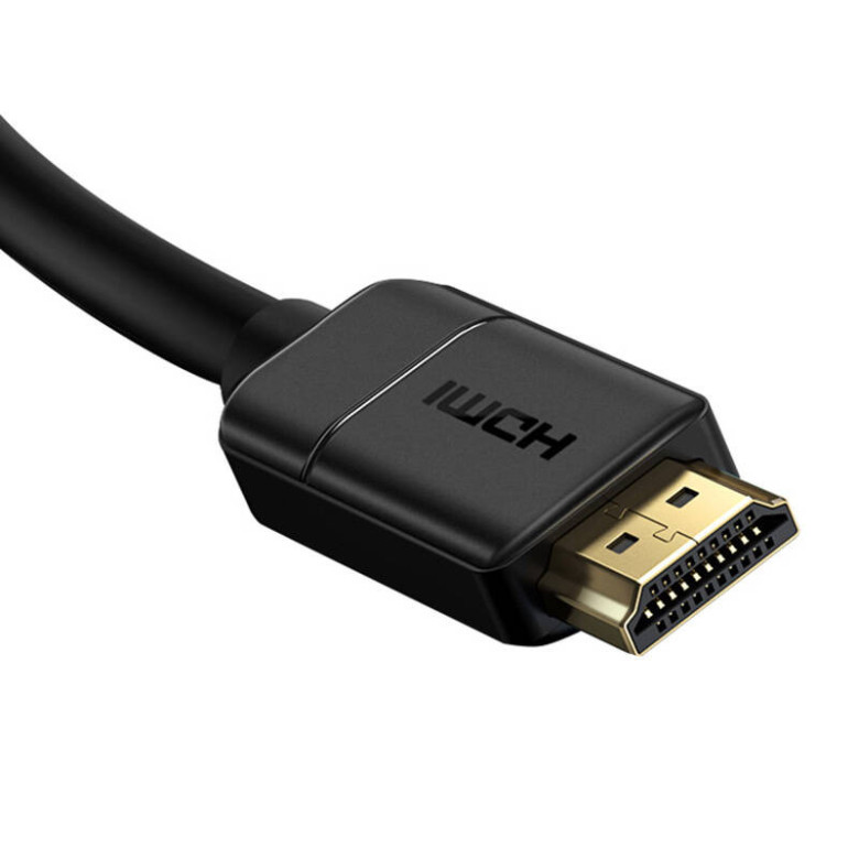 Baseus HDMI 2.0 kábel, 4K 30Hz, 3D, HDR, 18Gbps, 8m (fekete) Baseus HDMI 2.0 kábel, 4K 30Hz, 3D, HDR, 18Gbps, 8m (fekete)