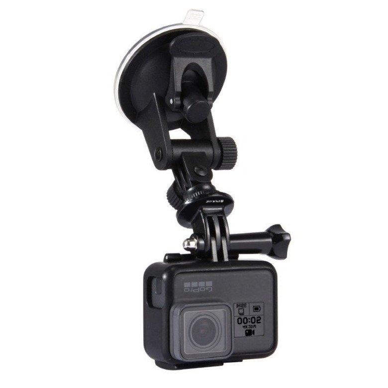 Puluz üveg autós tartó sportkamerákhoz (beleértve az Osmo Action 5 Pro, Insta360 X5)