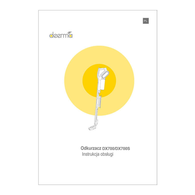 Deerma DX700s rúdporszívó (szürke) Deerma DX700s rúdporszívó (szürke)