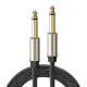 UGREEN AV128 6,35 mm-es jack kábel , 2m (szürke) UGREEN AV128 6,35 mm-es jack kábel , 2m (szürke)