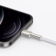 Baseus Cafule USB-Lightning kábel, 2,4A, 2m (fehér)