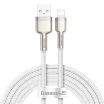 Baseus Cafule USB-Lightning kábel, 2,4A, 2m (fehér)