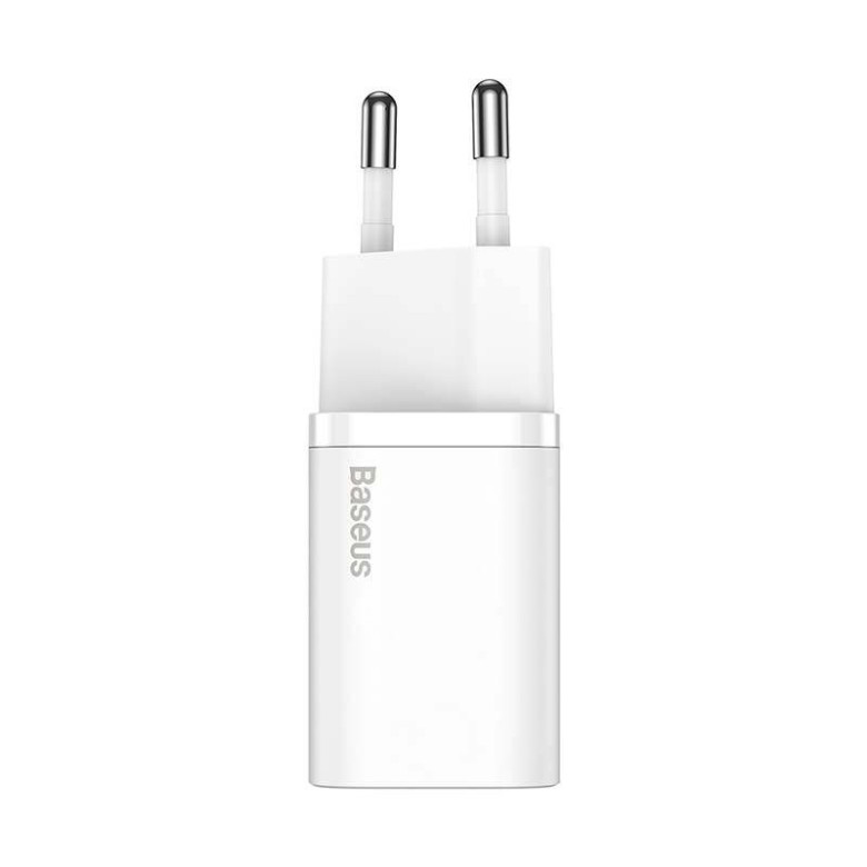 Baseus Super Si gyorstöltő 1C 20W (fehér) Baseus Super Si gyorstöltő 1C 20W (fehér)
