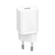 Baseus Super Si gyorstöltő 1C 20W (fehér)