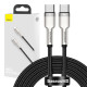 Baseus Cafule USB-C-USB-C kábel, 100 W, 2 m (fekete) Baseus Cafule USB-C-USB-C kábel, 100 W, 2 m (fekete)